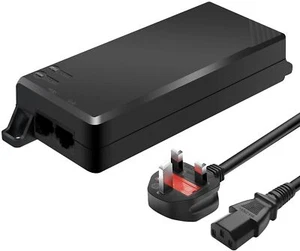 Câble d'alimentation PlusPoE 90W Ultra Gigabit PoE++ Injecteur IEEE 802.3bt 1000Mbps UK - Photo 1/5