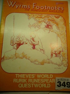 Wyrm's Footnotes Thirteen RuneQuest Glorantha Issaries Lunars Stafford W349 - Imagen 1 de 5