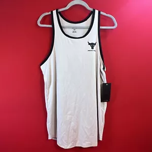 Under Armour Project Rock Iso-chill Mens Small Muscle Tank Top 1377817 Gray - Picture 1 of 5