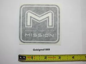 NUEVA Calcomanía Mission by Matthews Tiro con Arco Ventana Inversa 3" x 3" Negra ENVÍO GRATUITO - Imagen 1 de 3