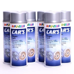 Felgensilber Spray 6x400ml DUPLI-COLOR Cars Lackspray Spraydose Sprühlack 385919 - Bild 1 von 1