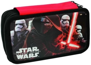 Star Wars Schule 3 Zip Pastell Etui mit Giotto Farben wertvolle Spiele - Bild 1 von 2