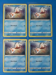 4x Goldeen 045/202 Pokemon card Sword & Shield common NM - Picture 1 of 1