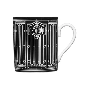 HERMES H DECO MUG NO. 2 #P037131P BRAND NEW IN BOX FRENCH PORCELAIN SAVE$$ F/SH - Picture 1 of 5