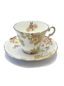 Wellington China Bone China Tea Cup And Saucer - Picture 1 of 10