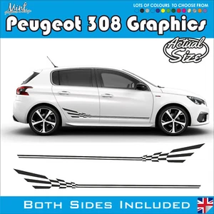 Peugeot 308 GT Line SW 307 Kombi Streifen Decals Sticker Grafik 019 - Bild 1 von 4