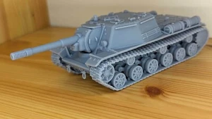 Soviet SU-152 SPG Heavy Tank - WW2/WWII -- Bolt Action 28mm / 1:56 Scale - Picture 1 of 4