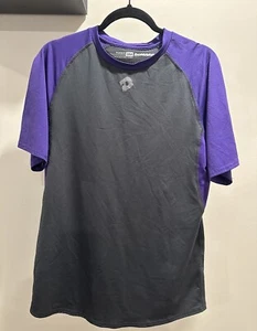 Demarini Men’s Purple/ Gray  T-Shirt Small/Medium - Picture 1 of 3