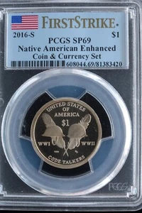 KAPPYSCOINS GH002 2016S PCGS SP69 ENHANCED NATIVE AMERICAN FIRST STRIKE - Picture 1 of 2