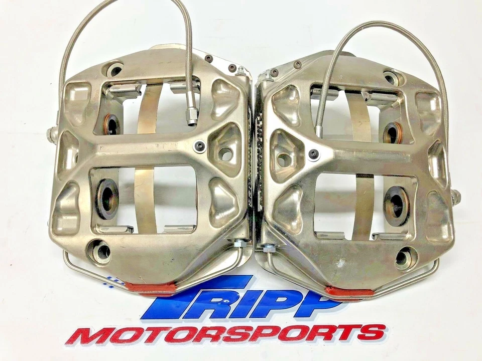 PFC ZR22 Brake Calipers PN 22.323.290.365.01/.02 with lines NASCAR Brembo Alcon - Image 1 of 4