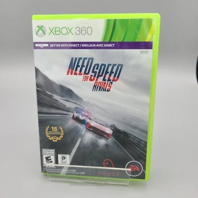 Need for Speed: Rivals (Microsoft Xbox 360, 2013) Used No Manual  - Image 1 of 3