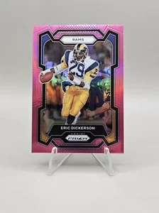 2023 Panini Prizm Eric Dickerson Pink SP - Los Angeles Rams - Picture 1 of 2