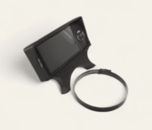 Column mount w/ sun visor for FiTech handheld screen - Picture 1 of 4