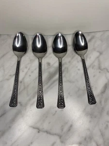 Interpur Florenz Flatware Stainless Teaspoons Spoons Lot of 4 Pieces Set - Bild 1 von 7