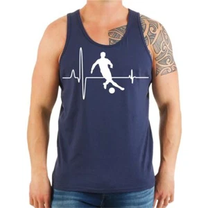 Träger Shirt Tank Top Fussball ewige Liebe Stadion Fans Block Auswärts Heimspiel - Bild 1 von 4