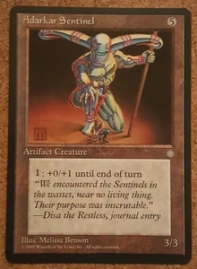 2X Adarkar Sentinel Colourless Artifact Creature Rare MTG Magic Ice Age - Picture 1 of 4