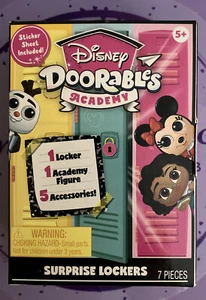 Disney Doorables Academy Aladdin Jasmine Surprise Locker NEW Parts Unopened! - Picture 1 of 8