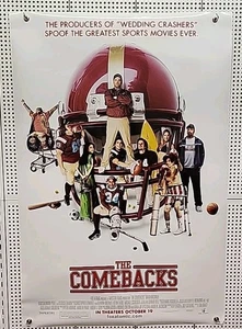 The Comebacks - Original Movie Poster - Double Sided - 27x40 Rolled - Picture 1 of 10