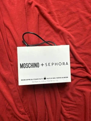 Moschino X Sephora сумка для покупок палитра теней для век ограниченный выпуск 2017 новый в коробке - Изображение 1 из 3