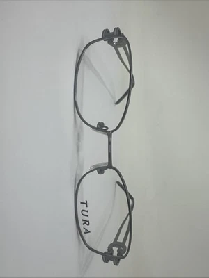 Monturas de gafas para mujer Tura R315 51-18-130 Gunmetal DISEÑADOR rectangulares D15 Foto 1 de 4