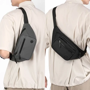 Riñonera para hombres Bandolera Bolso de cintura Bolsillos Paquetes de cintura para viajar Senderismo EE. UU. - Imagen 1 de 19