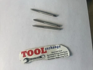3 Stück gerade Flöte Handgewindebohrer, #6-32 Boden, Stecker, Kegel, 3FL - Bild 1 von 2