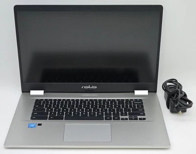 ASUS C523NA-TH42F - 15.6" Chromebook - Intel N3350 1.10GHz 4GB RAM 32GB SSD - Image 1 of 4