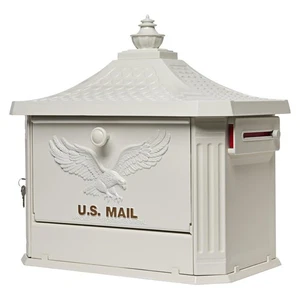 Architectural Mailboxes Hamilton™ Secure, Locking USPS Approved Heavy Duty, Cast - Picture 1 of 9