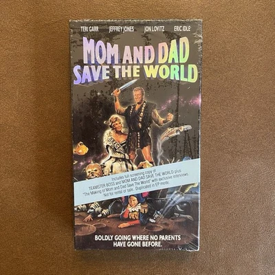 Mom And Dad Save The World/Teamster Boss VHS Screener Promo Tape New Sealed HBO - Image 1 of 4
