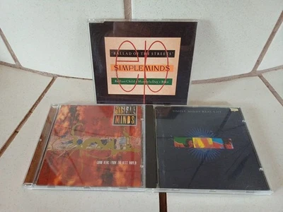 Simple Minds CD Sammlung Real Life Good news from the next World Ballad of the  - Bild 1 von 4
