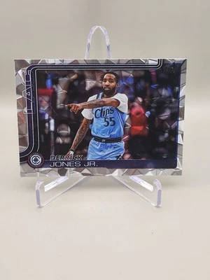 2025-26 Topps Basketball #148 DERRICK JONES JR.  SILVER DIAMANTE - Image 1 of 2