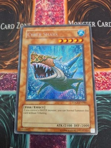 Yugioh Cyber Shark TDGS-EN086 Secret Rare Unlimited NM/LP - Picture 1 of 5