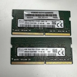2x4GB - SK Hynix - 8GB DDR4 - PC4-2133P - Laptop RAM - Picture 1 of 2