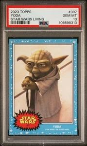 2023 Topps Star Wars Living Set #397 Yoda PSA 10 Gem Mint 106598313 - Picture 1 of 2