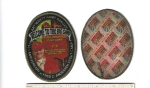 SCOUT BSA 2008 FRED C ANDERSEN CAMP 40TH ANNIV RANGER PATCH NORTHERN STAR GRN RE - Picture 1 of 1