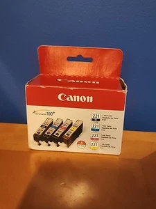 Canon CLI-221 - Black, Cyan, Magenta, Yellow - Picture 1 of 4