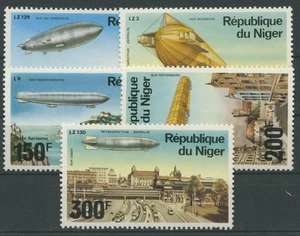 Niger 1976 Zeppelin-Luftschiffe 522/26 postfrisch - Picture 1 of 1