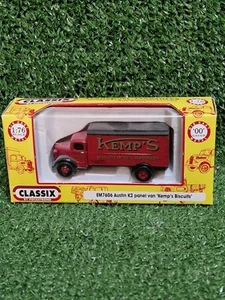 BNIB Classix Pocketbond EM7606, Austin K2 Panel Van KEMPS BISCUITS 1:76 scale - Picture 1 of 6