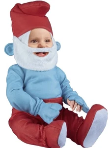 Rubie's Toddler The Smurfs Papa Smurf Costume Size  2T - Picture 1 of 3