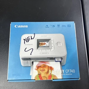 CANON Selphy CP740 Kompaktowa drukarka zdjęć Open Box Nieużywana - Zdjęcie 1 z 5
