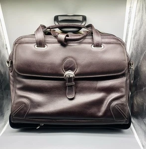 Estuche desmontable de cuero con ruedas para computadora portátil Siamod Carugetto - Imagen 1 de 7