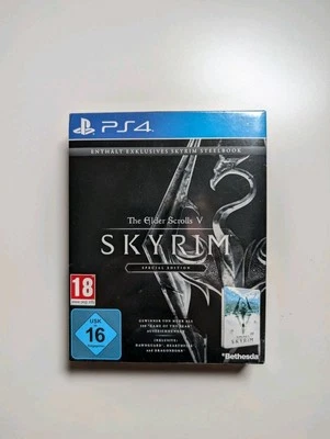 The Elder Scrolls V 5 Skyrim Special Edition Steelbook Sony PS4 Playstation 4 - Bild 1 von 4