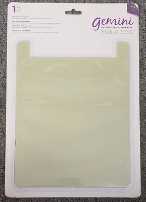 Crafter's Companion  Gemini FOILPRESS  Top Plate Extender  10.2" x 7.9" - Image 1 of 4