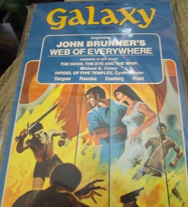 Galaxy Magazine March 1974 John Brunner Theodore Sturgeon Michael Conley - Picture 1 of 1