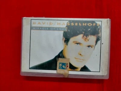 David Hasselhoff Miracle Of Love Cassette tape INDIA Clamshell Bmg Cresendo 1994 - Image 1 of 4