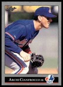 1992 Leaf Archi Cianfrocco RC Montreal Expos #493 - Picture 1 of 2