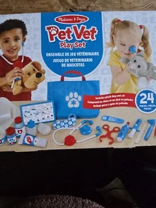 Melissa & Doug Role Play Pet Vet 24Pc Play Set - Brand New D/Box - Picture 1 of 5