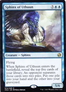Sphinx of Uthuum Iconic Masters Magic the Gathering MTG x1 - Picture 1 of 2