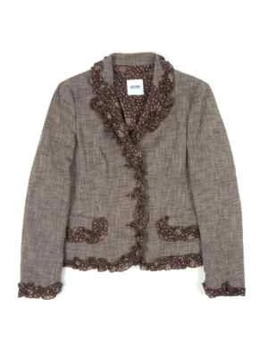 Chaqueta Blazer Para Mujer Moschino Chip And Chick De Colección EE. UU. 10 Foto 1 de 4