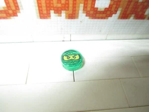 Lego - 1x Fliese rund 1x1 Ninjago gefangen Lloyd Muster 98138pb047 - Bild 1 von 1